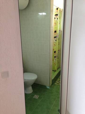 Фото номера Большой двухместный номер с 1 кроватью Гостиница Apartment Komsomolskaya г. Евпатория 8