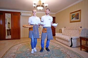 Фото номера Люкс с 1 спальней Гостевой дом Raffinad MiniHotel г. Евпатория 3