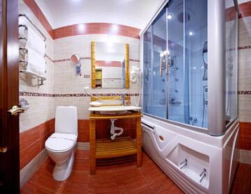 Фото номера Люкс с 1 спальней Гостевой дом Raffinad MiniHotel г. Евпатория 10