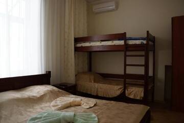 Фото номера Апартаменты с 2 спальнями Апартаменты Apartment complex Golubaya Laguna г. Евпатория 4